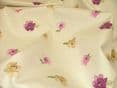Ashley Wilde Janella Plum Cotton Curtain / Soft Furnishing / Dress Fabric